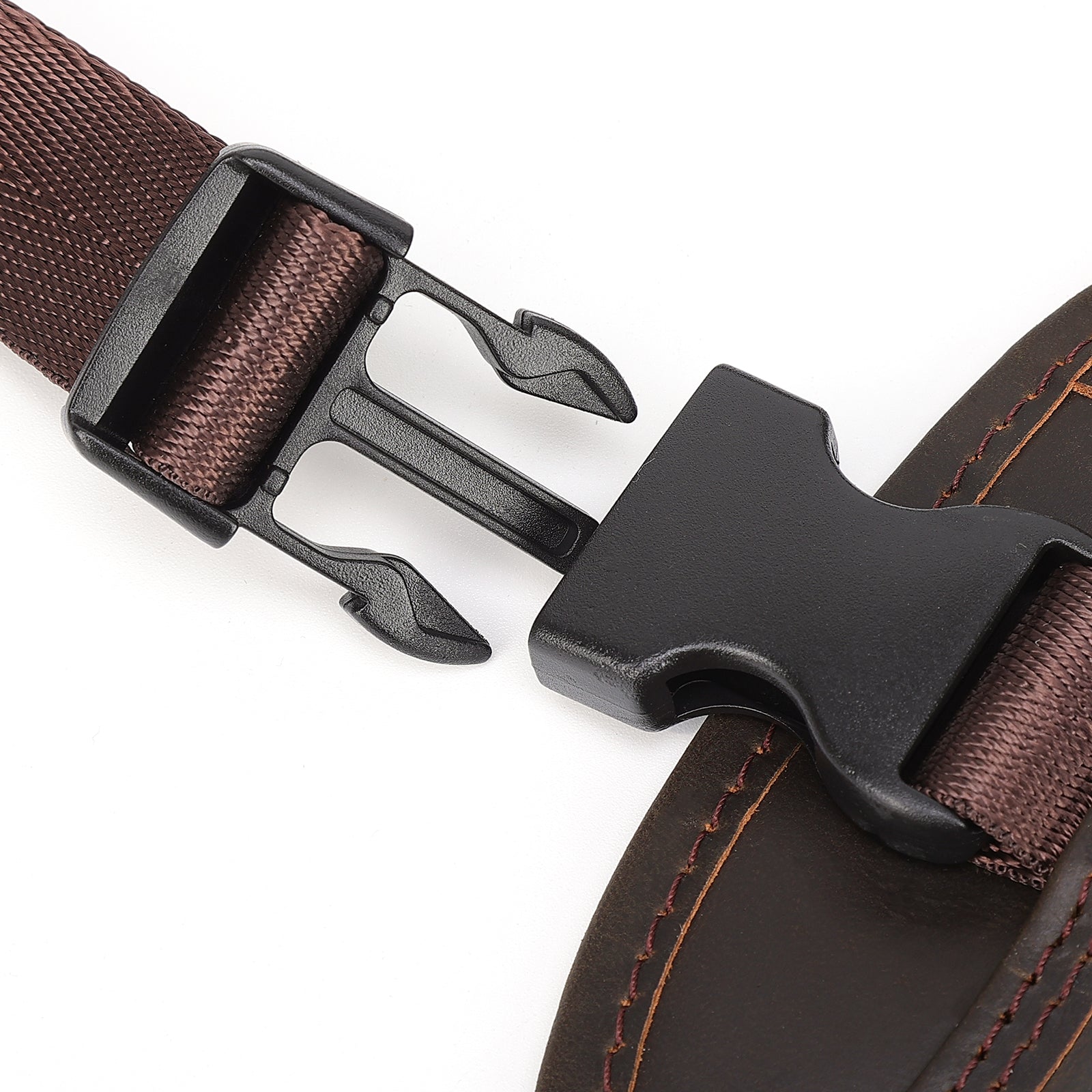 Polare Leather Money Belt Passport Holder Waist Bag (Details)