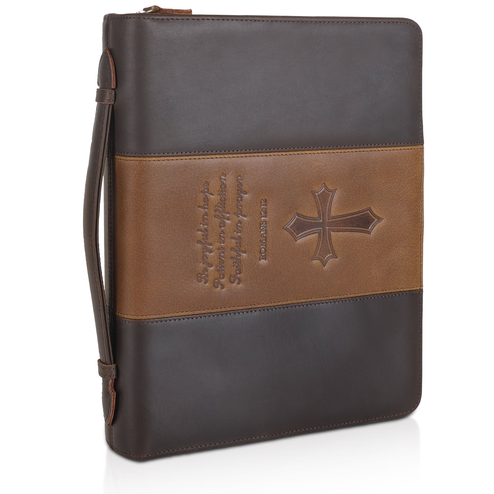 Leather Bible Case Book Protective Holder Bible Cover
