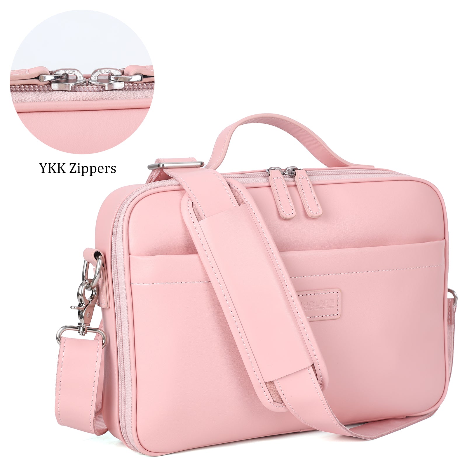 Full Grain Napa Leather Bible Cover for Women (YKK Zippers)