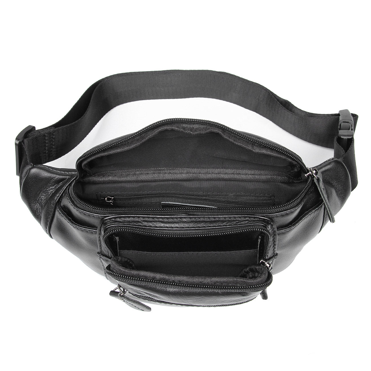 Polare Genuine Leather Fanny Pack/Waist Bag (Inside)