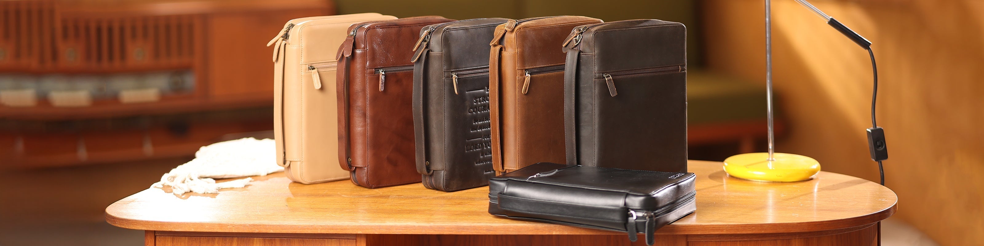 Meaningful Craft for the Word — Custom Full-Grain Leather Bible Covers (Small-Batch Wholesale)