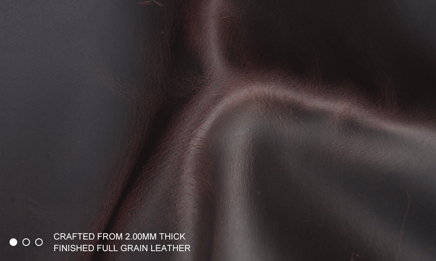 Polare Mens Leather Laptop Briefcase Business Messenger Bag (Full Grain Leather)