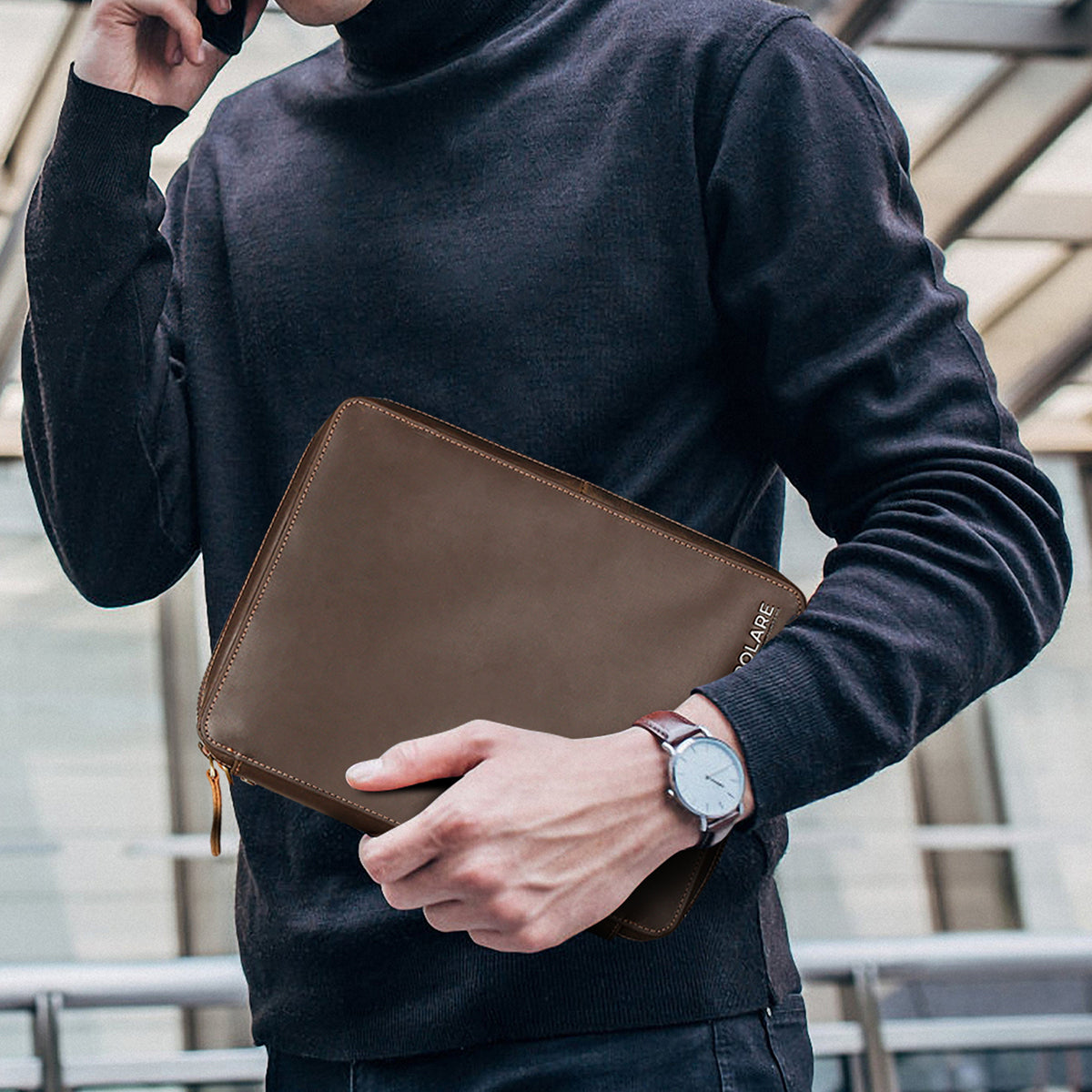 Men's Leather Pouches - Small Luxury Goods