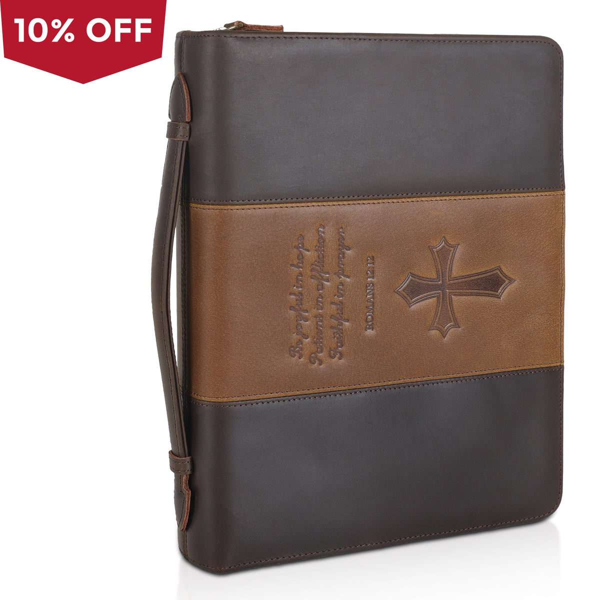 Leather Bible Case Book Protective Holder Bible Cover