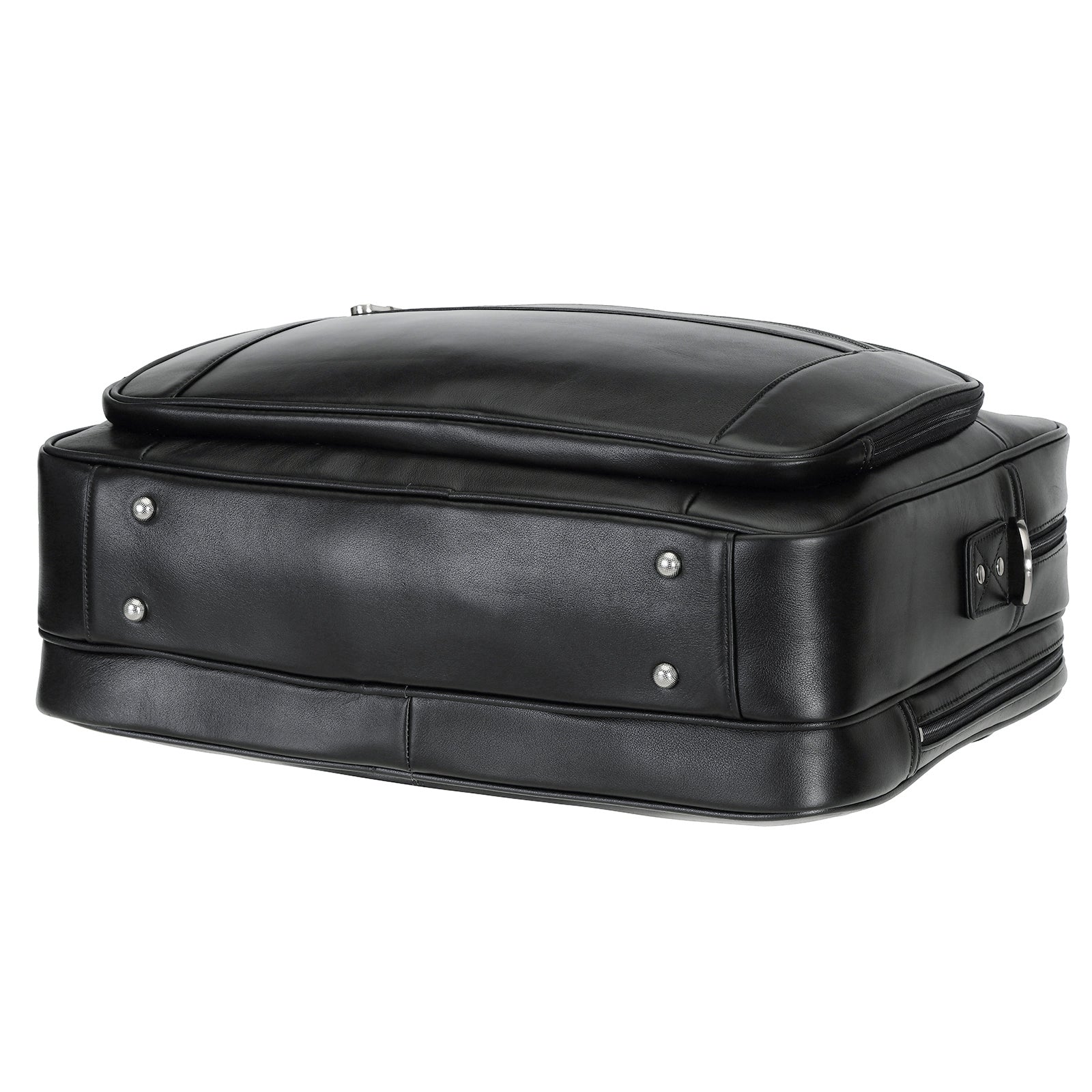 Carnieblaze CB-MLB-50011-BK Leather Laptop Bag, Capacity: 7 Kg