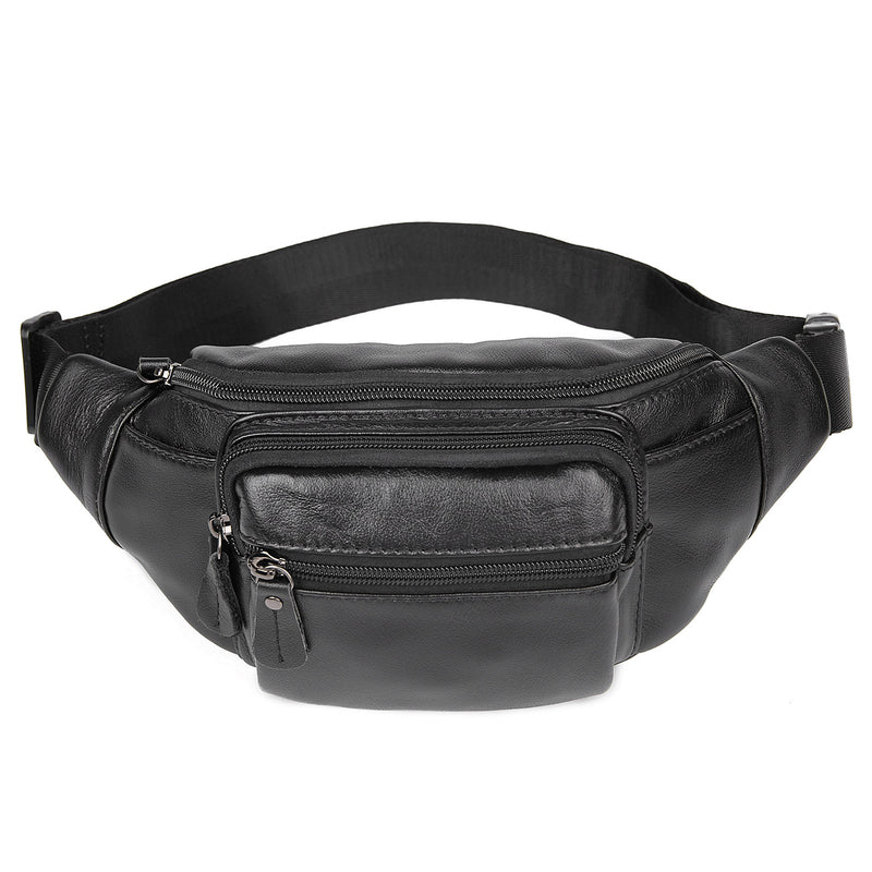 Polare Genuine Leather Fanny Pack/Waist Bag (Front)
