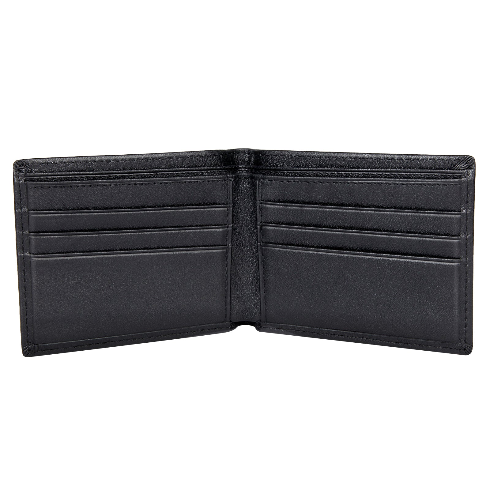 Polare Original Men's RFID Blocking Vintage Italian Genuine Leather Slim Bifold Wallet