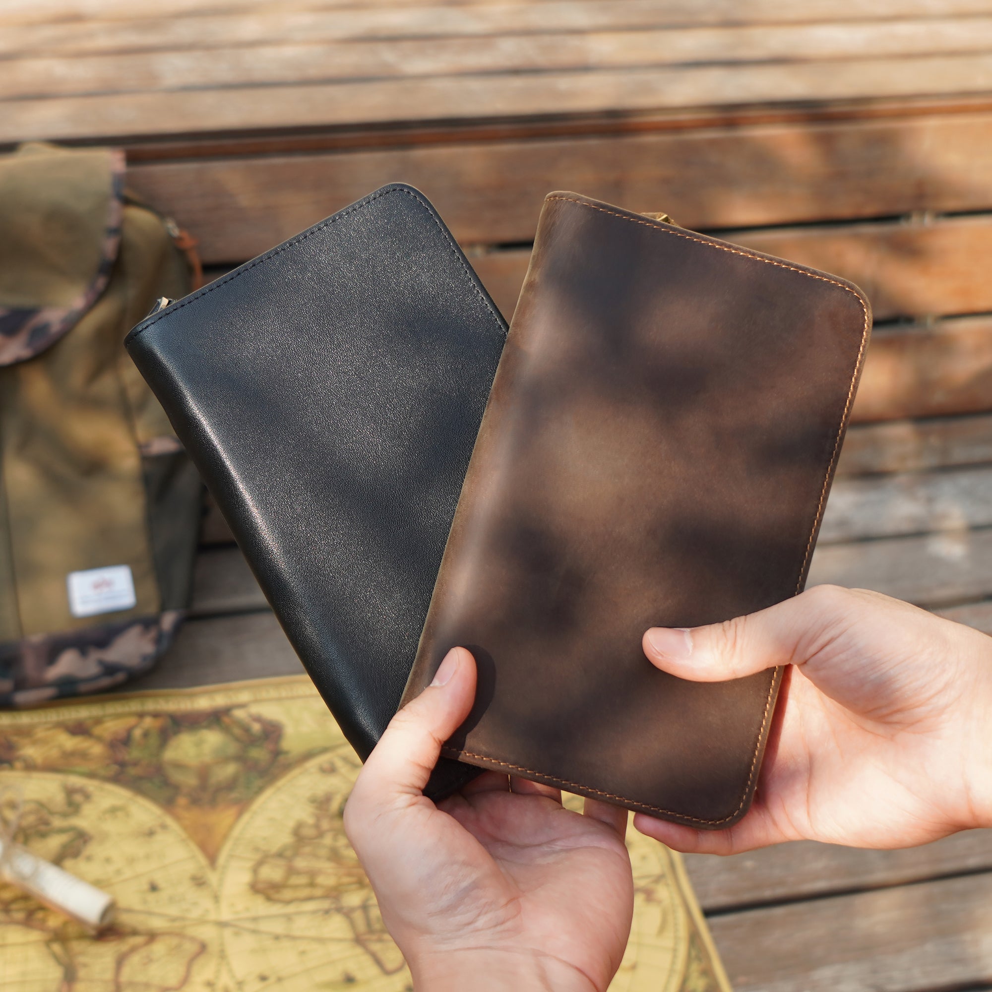 Men's Card Holders and Passport Holders